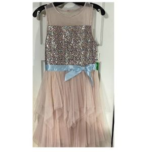 ZUNIE DRESS ROSE GOLD